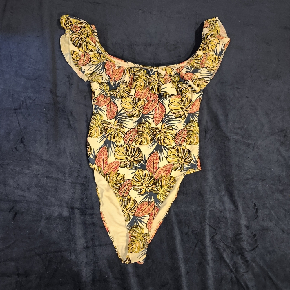 One piece swimsuit. Size large